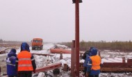 Шпунт СШК на объекте Транснефть-Сибирь