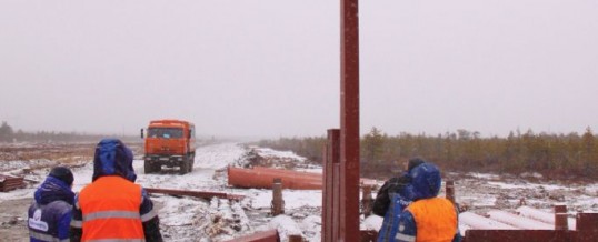 Шпунт СШК на объекте Транснефть-Сибирь